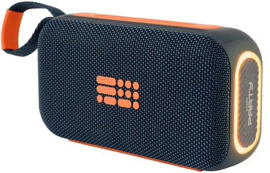 BIGBEN PARTY - PARTY SPEAKER BLUETOOTH SPORT - BLAUW / ORANJE van Bigben