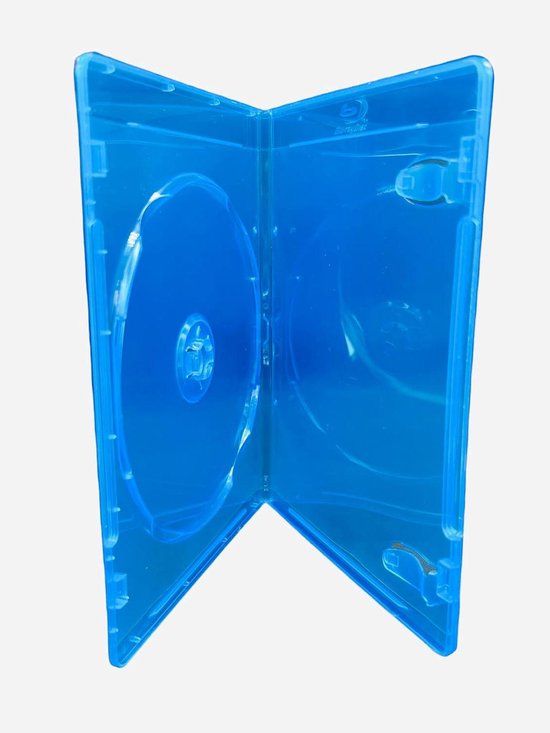 Blu-Ray Cases - Opbergdozen - Media Opslag - Slank formaat - 6mm - Blauw