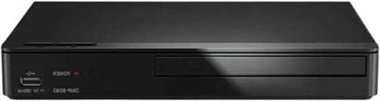 Blu-ray DVD Speler - Muziek CD Speler - Thuisbioscoop Ervaring - Intelligente Foutcorrectie - 245x385x175mm - Zwart
