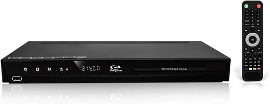 Blu-ray speler - 3D speler - Films kijken - 1080P HD weergave - 360x201x40 mm - Zwart