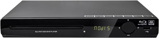 Blu-ray speler - DVD CD speler - Films kijken - 1080P HD output - 280x200x38mm - Zwart