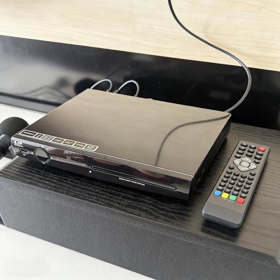 Blu-ray Speler - Regiovrije DVD - Films Kijken - Dubbele USB Poorten - 28 cm Breed - Zwart