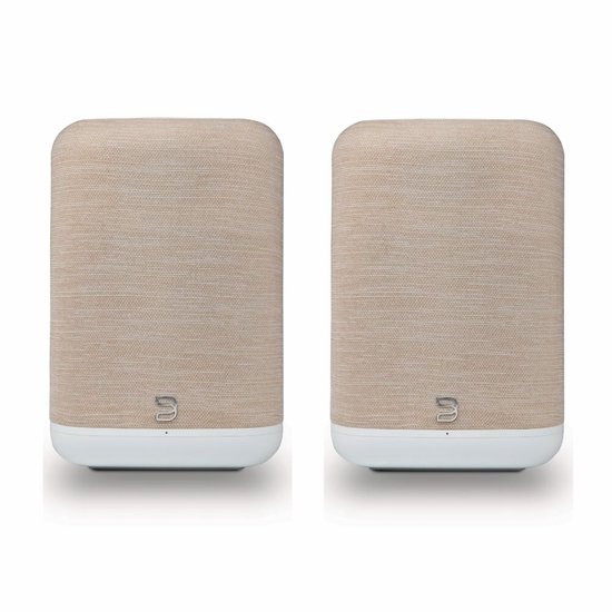Bluesound Pulse Flex Draadloze Streaming Speaker - Duo Pack - Tan
