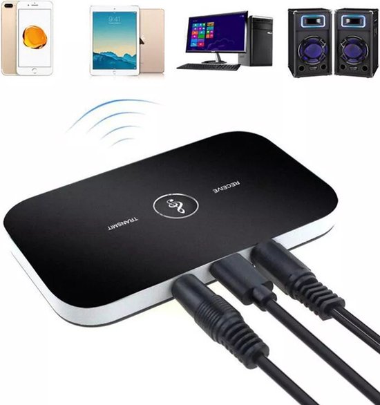 Bluetooth 5.0 draadloze zender en ontvanger - Model 3661 CE - type RTB 6 van Merkloos