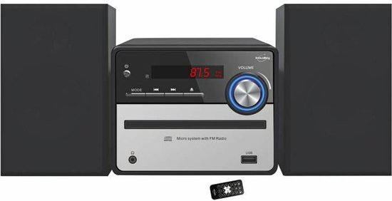 Bluetooth 5.0 Hifi-systeem - INOVALLEY - CH37-BTH - CD-speler - 2 x 25W van Inovalley