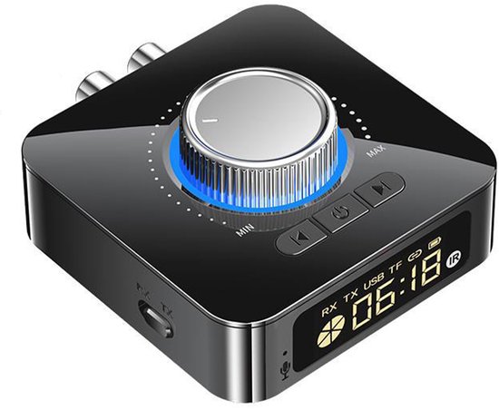 Bluetooth 5.0-ontvanger/zender Draadloze 3,5 mm AUX naar RCA HiFi-audioadapter van ZIOCOM