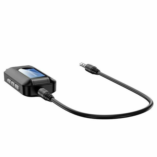 Bluetooth 5.0 zender en ontvanger 2 in 1 draadloze audio-auxiliaire adapter universeel van 1Mii