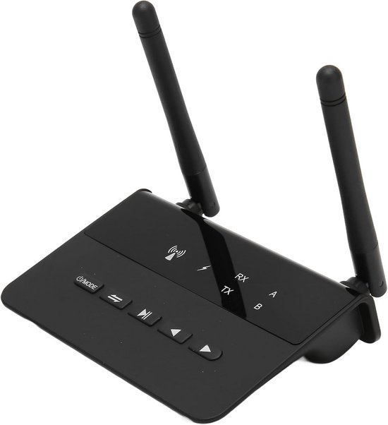 Bluetooth 5.2 Audio Adapter - 2 in 1 Zender en Ontvanger met AptX Low Latency