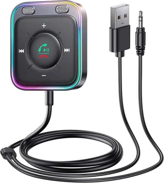 Bluetooth 5.3 Ontvanger - AUX en USB aansluiting - Bluetooth receiver - Bluetooth Transmitter van Homeetrend