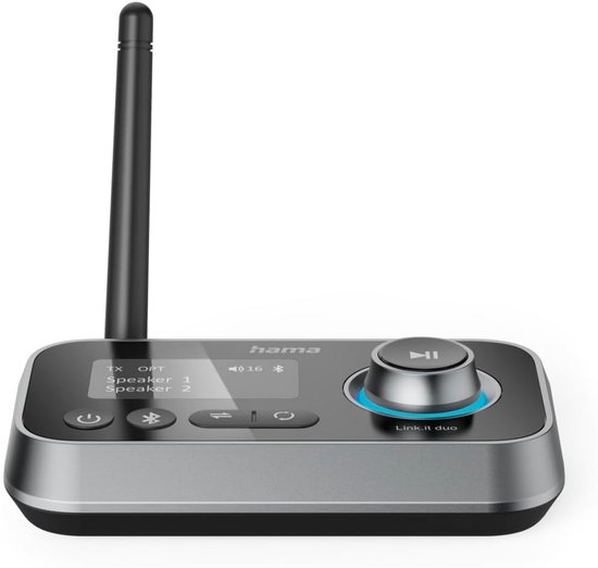 Bluetooth Audio Adapter Zender en Ontvanger met Lage Latency voor TV, Stereo en Hoofdtelefoon van Merkloos