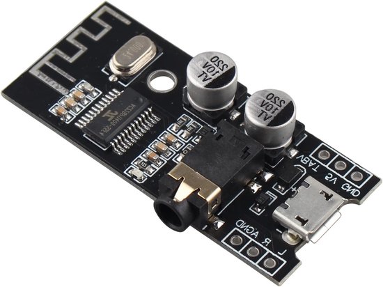 Bluetooth Audio Ontvanger Module voor DIY Speakers - M28 Bluetooth Board met MP3, Draadloze Verbinding en Hoge Geluidskwaliteit van Merkloos