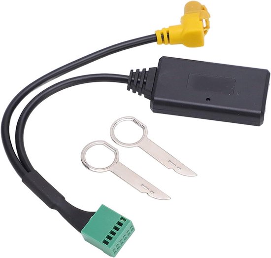 Bluetooth AUX Kabeladapter - Draadloze Audio-ingang - Muziek Streamen Auto - Bluetooth 5.0 Stabiel