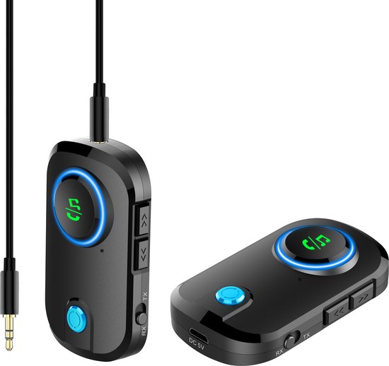 Bluetooth draadloze zender/ontvanger handsfree AUX van Merkloos
