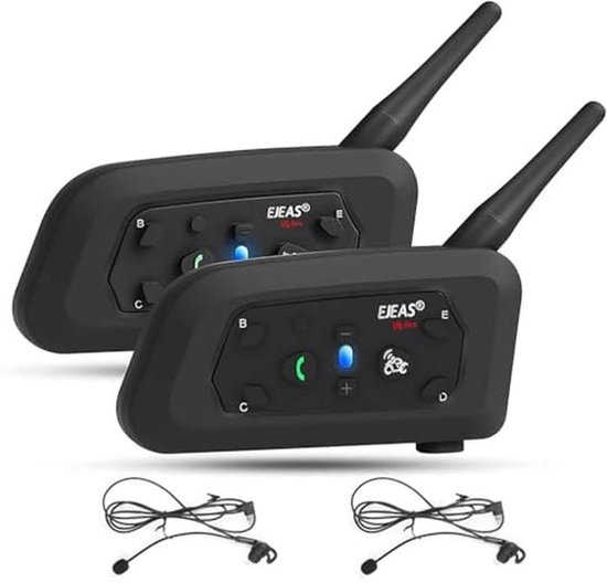 Bluetooth Intercom voor Scheidsrechters - Draadloze Communicatie tot 1200M met Hoofdtelefoon en Hardlooparmband van Retekess