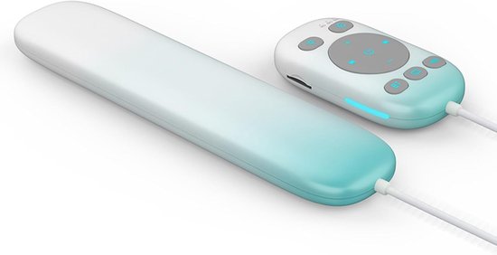 Bluetooth-kussenluidspreker met beengeleiding en afstandsbediening, draagbare luidspreker voor onder het kussen, ondersteunt TF-kaart, timer voor witte ruis, draadloos persoonlijk slaaphulpmiddel, stereobas (groen). van Merkloos