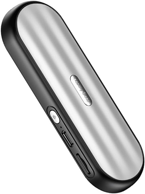 Bluetooth-kussenluidspreker met botgeleiding, mini draagbare luidspreker voor onder het kussen, ondersteunt TF-kaart, draadloze kussenluidspreker, geschikt voor volwassenen en kinderen (zwart). van Merkloos