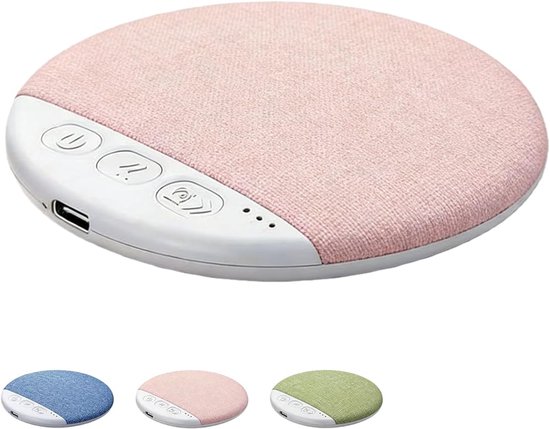 Bluetooth-kussenspeaker, ontworpen om te slapen, Bluetooth-speaker voor onder het kussen met witte ruis, ultradunne Bluetooth 5.4-nachtspeaker, ontworpen voor zijslapers, geluidsontwerp met botgeleiding (groen*1) van Merkloos