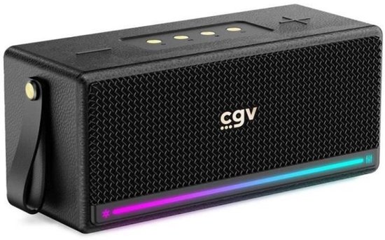 Bluetooth luidspreker - CGV - 50911 - SolidVibe Ultra - Subwoofer 40 W (2 x 20 W) van Merkloos