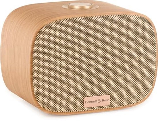 Bluetooth Luidspreker met Houten Behuizing - 60 Watt Geluidskracht - Innovatieve Audioervaring van Merkloos