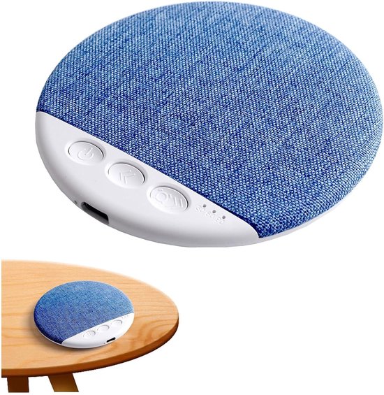 Bluetooth-luidspreker voor slaap – ultra-dunne kussenluidspreker – mini-kussenluidspreker voor slaap – beengeleiding-kussenluidspreker met kalmerende geluiden en slaaptimer.L