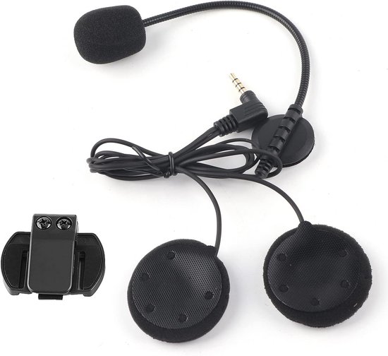 Bluetooth Motorhelm Headset met Microfoon voor Intercom Systeem