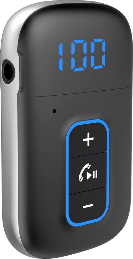 Bluetooth Ontvanger - Dual Link - 3.5mm Audio AUX - Led Indicator - Draadloze audio-adapter van Externe Merken