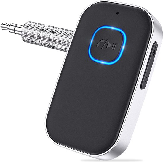 Bluetooth Receiver - 16 uur draadloos - BT 5.0 - 3.5mm AUX - Bluetooth Ontvanger - Bluetooth Receiver Auto van Almando