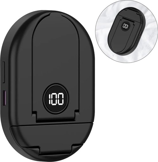 Bluetooth slaapluidspreker, mini-luidspreker met botgeleiding, telefoonhouder, TF-kaartsleuf, 3W vermogen, 20 uur batterijduur, timer, draagbaar ontwerp, kan onder een kussen worden geplaatst om u te helpen slapen en ontspannen. van Merkloos