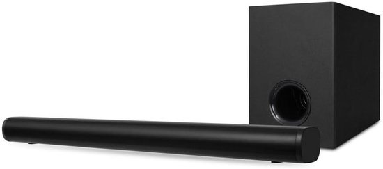 Bluetooth Soundbar - Draadloze Speaker - Muziek Streamen - Met Draadloze Subwoofer - 81 cm - Zwart