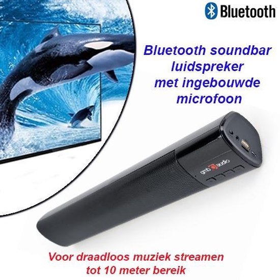 Bluetooth Soundbar Luidspreker met Ingebouwde Microfoon van Merkloos