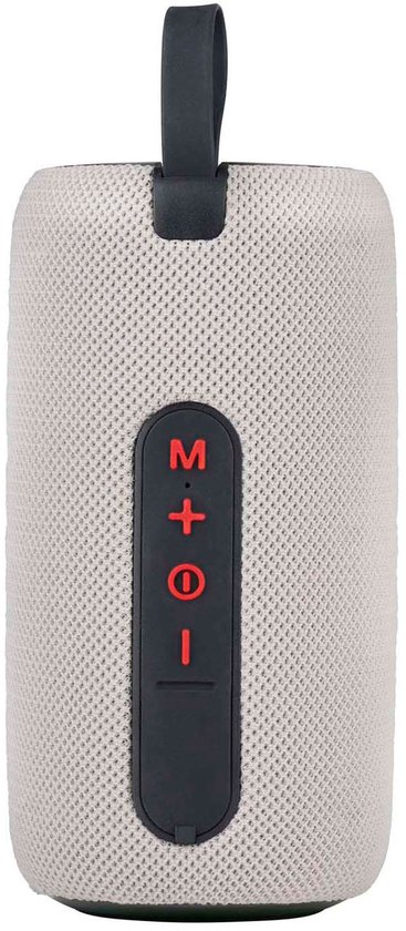Bluetooth Speaker 16W – Draadloze Speaker Met LED-Verlichting – TWS-Koppeling – Bluetooth 5.4 – USB-C Oplaadbaar – Geschikt Voor Partybox, Karaoke En Muziek Streamen