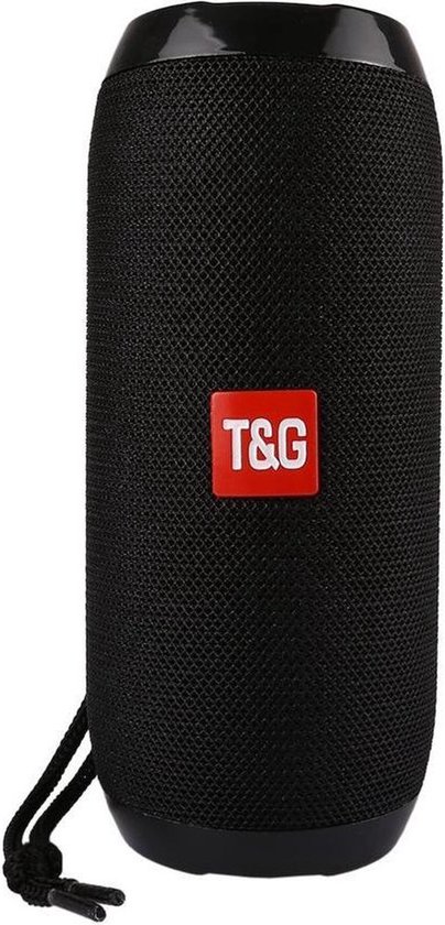 Bluetooth Speaker Black-Zwart-Portable-T&G -Musiek speaker met mic voor handsfree bellen van TG