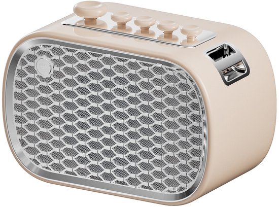 Bluetooth Speaker - Draagbare Wireless Speaker - 6 uur Speeltijd - 8 Ontspannende Natuurgeluiden - Noise Machine voor Slaap - Noodradio - TF-kaartweergave - voor Binnen/Buiten
