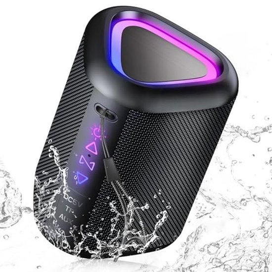 Bluetooth Speaker met 30 Uur Batterijduur en Heavy Bass