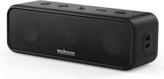 Bluetooth-speaker met stereogeluid - membraandrivers van puur titanium - PartyCast-technologie - BassUp - 24u speeltijd - IPX7-waterdicht - app voor aangepaste EQ's - thuis - buiten - strand - park van Soundcore