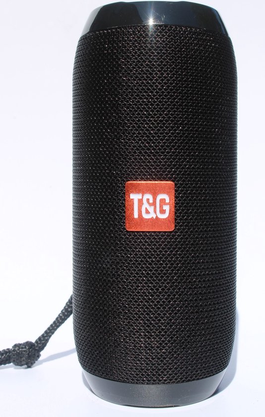 Bluetooth speaker - Muziek box - TG117 - 10 watt - Zwart van Merkloos