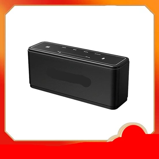 Bluetooth Speaker - Party Speaker - 40W - Draadloze - Draagbare - Touchbediening - 25 Uur Speeltijd - Voor Thuis & Reizen - Zwart van Merkloos
