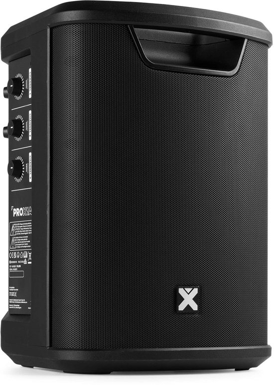 Bluetooth speaker - Vonyx PRO X1A - Draadloze speaker - Compact PA systeem met oplaadbare accu - 250W van Merkloos