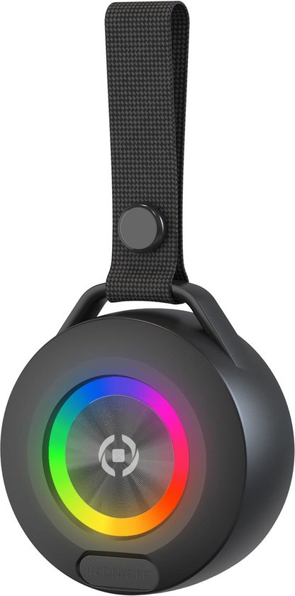 Bluetooth Speakers Celly LIGHTBEATBK Black van Merkloos