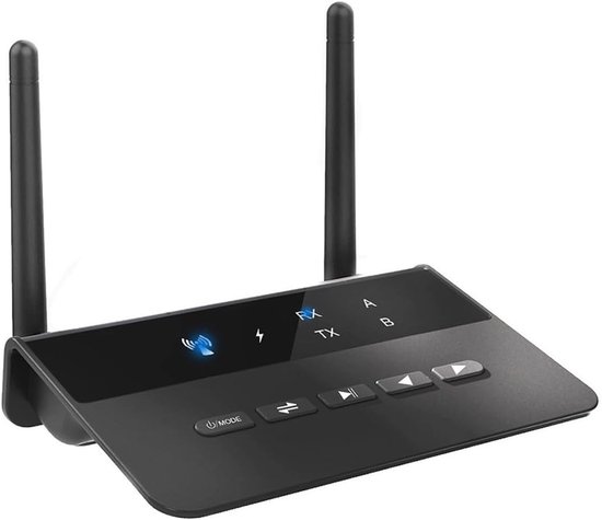 Bluetooth transmitter receiver 2 in 1 - 3.5mm aansluiting - 70 meter bereik - geniet van draadloze audio - ShopVlot