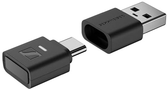 Bluetooth USB Dongle met aptX Lossless Audio en Laag Latentie - Plug and Play Draadloze Audiozender voor Hoofdtelefoons en Luidsprekers van Merkloos