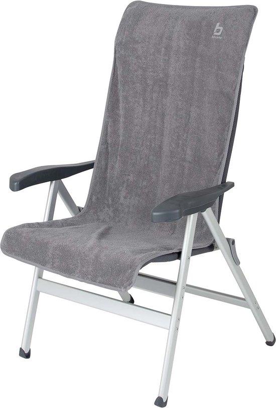 Bo-Camp - Stoelhoes M - Universeel - Badstof - Grijs van Bo-Camp