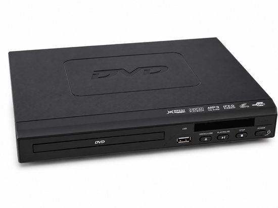 BOECK DVD Speler met HDMI en USB - Compacte DVD Player Inclusief Afstandsbediening