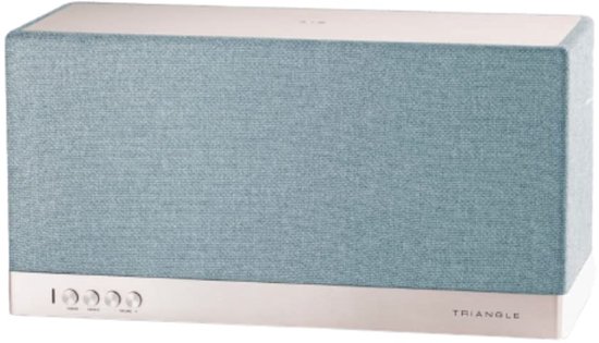 Boekenkast Luidspreker Arctic Blue - 90 Watt Stereo - 36 Cm Breedte - Gabriel Stof - Voor Computers - Draadloze Multiroom Speaker