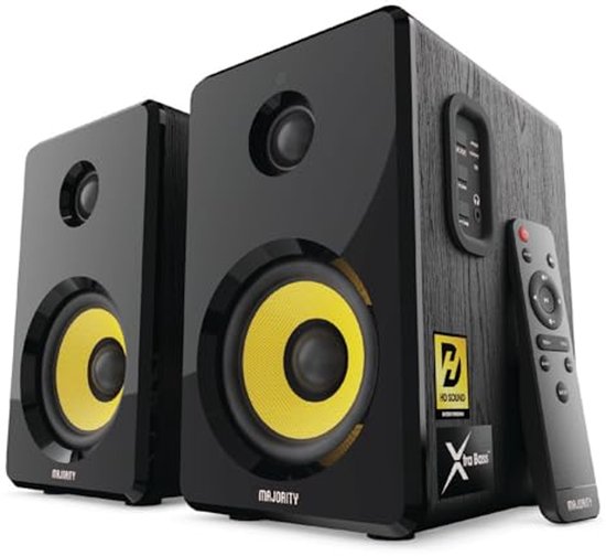 Boekenplank Speakers – HiFi Speakers – Stereo Speakers - audio set van Merkloos