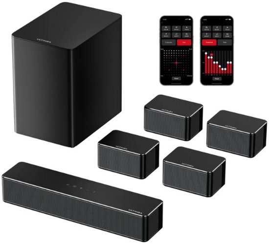 Boleen - 7.1 - Soundbar - Soundbars voor tv - Soundbars - Speaker - Subwoofer