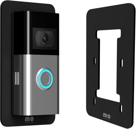 Boorvrije Montageplaat voor Draadloze Video Deurbel - Voor Alle Generaties van HUTTON-VERZINKT