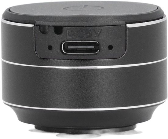 Botgeleidingsluidspreker, draagbare draadloze stereoluidspreker met zuignap, Bluetooth 5.3, mini-luidspreker voor douche, kamer, fiets, auto (ZWART)