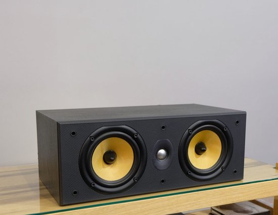 Bowers&Wilkins center speaker LCR6 S2 zwart van Bowers&Wilkins