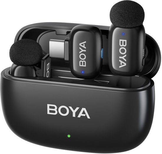 Boya Mini 2-02 (Black) 1X RX USB-C + 2X TX